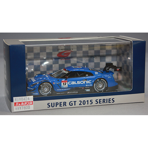 EBBRO 1/43 SUPER GT500 2015 Rd.1 Okayama CALSONIC IMPUL GT-R No.12