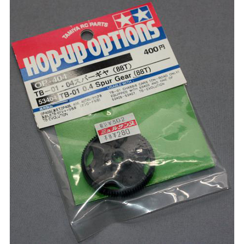 タミヤ OP-404 TB-01 0.4 スパーギヤ(88T)