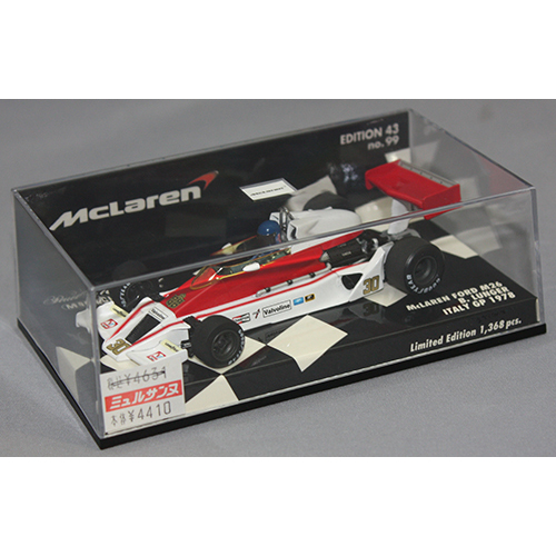 ミニチャンプス 1/43 McLarren Ford M26 ItalyGP 1978