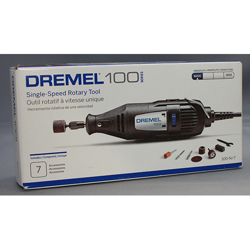 DREMEL マルチプロ・シングルスピードロータリーツール (7アクセサリー付) DRE100N7