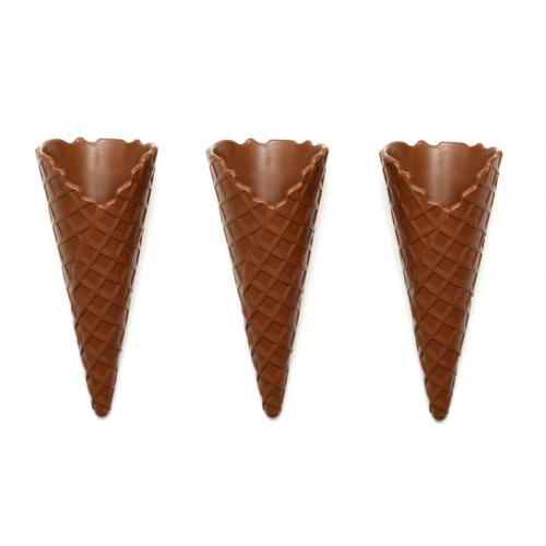 タミヤ ミニチュア ワッフルコーン (ココア3個)