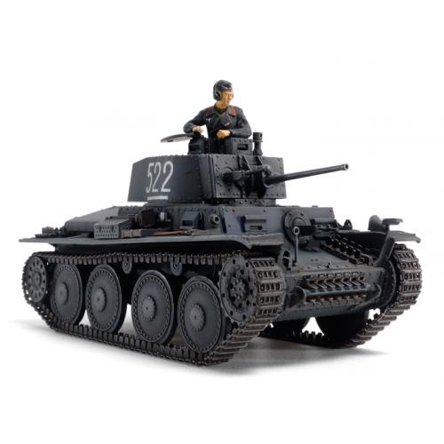 タミヤ 1/48 ミリタリーミニチュアシリーズ No.83  ドイツ軽戦車 38(t) E/F型