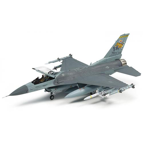 タミヤ 1/72 ウォーバードコレクション No.88  ロッキード マーチン F-16CJ [ブロック50] ファイティング ファルコン (フル装備仕様)