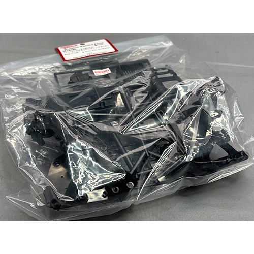 京商 メインフレーム/ギヤボックス(ハングオンレーサー/ブラック) GP101BK