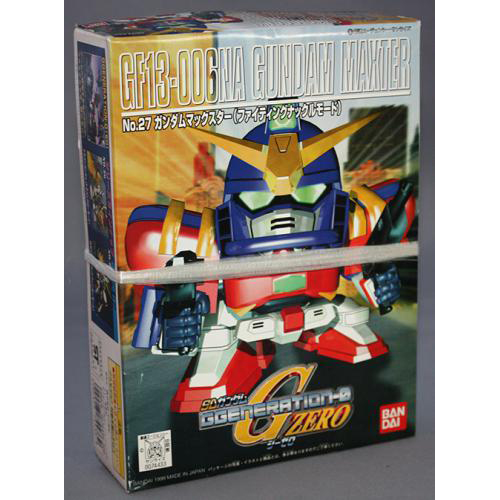 バンダイ  SDガンダム　Gジェネレーション0 ガンダムマックスター(ファイティングナックルモード)