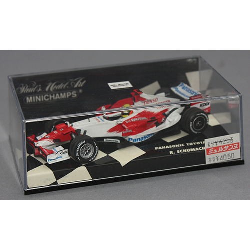 ミニチャンプス 1/43 Panasonic Toyota Racing TF107 R.Schumacher