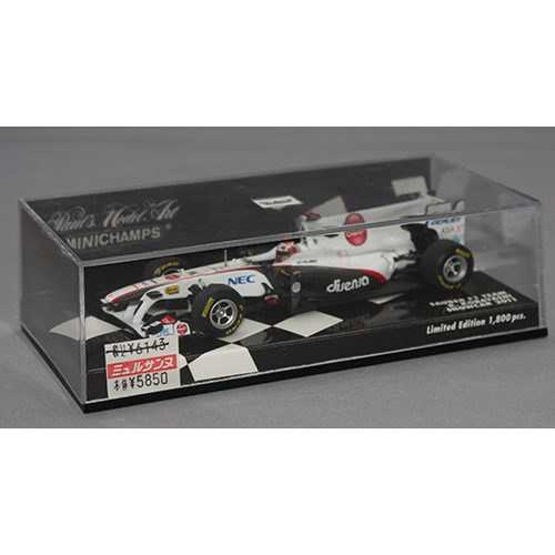 ミニチャンプス 1/43 Sauber F1 Team Showcar2011 K.Kobayashi
