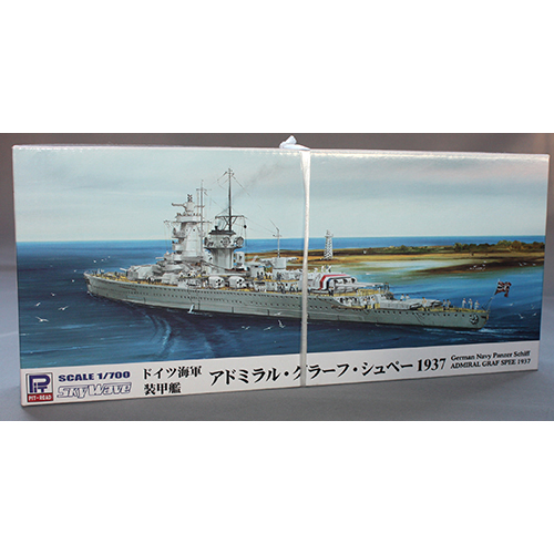 ピットロード 1/700 ドイツ海軍 装甲艦 アドミラル・グラーフ・シュペー 1937
