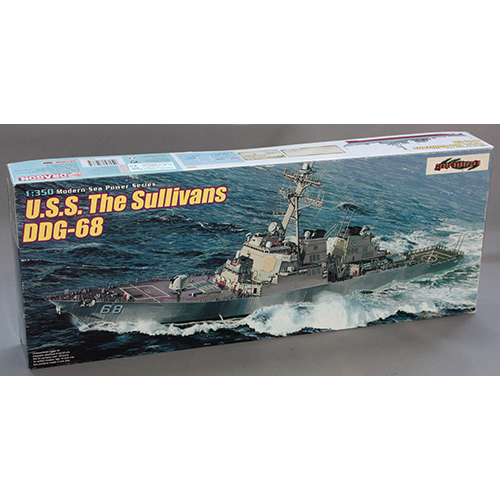 ドラゴン 1/350 U.S.S. ザ・サリバンズ(DDG-68) アーレイバーク級ミサイル駆逐艦