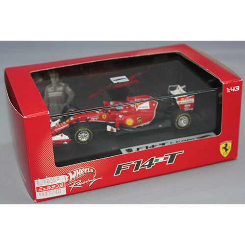 ホットホイールズ 1/43 フェラーリ F14-T F.アロンソ