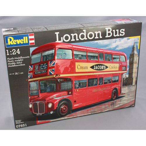 レベル 1/24 ロンドンバス(AEC ルートマスター 二階建バス)