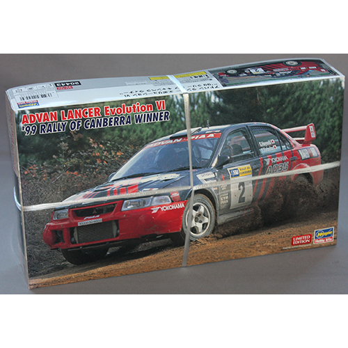 ハセガワ 1/24 アドバン ランサー エボリューションVI `99 ラリー オブ キャンベラ ウィナー`
