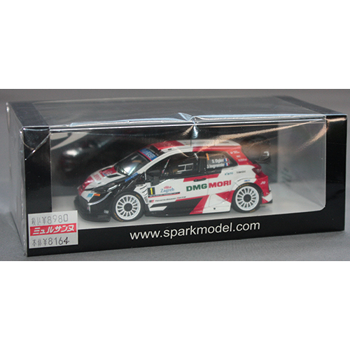 スパークモデル 1/43 TOYOTA Yaris WRC No.1 Winner Rally Croatia 2021 Sebastien Ogier - Julien Ingrassia