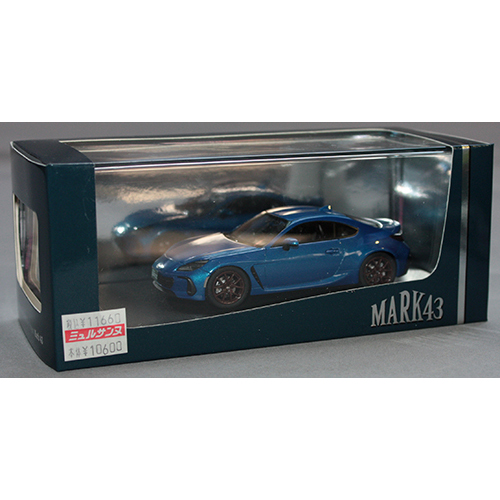 ホビージャパン 1/43 Subaru BRZ 2021 カスタムバージョン WRブルーパール