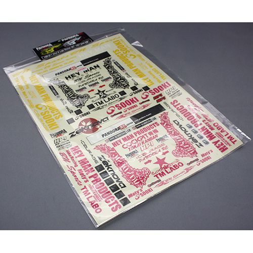 パンドラRC バイナル&ロゴステッカーセット <HEY MAN仕様> VGP-611