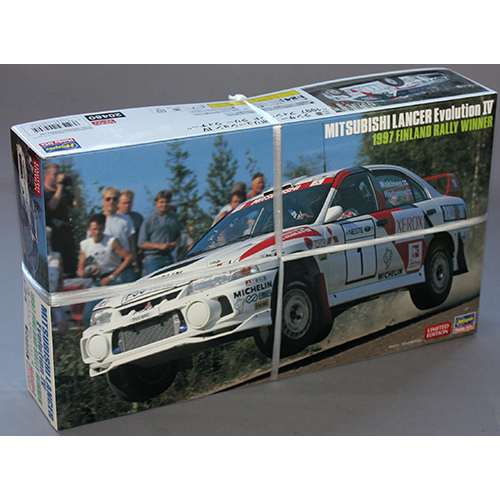 ハセガワ 1/24 三菱 ランサー エボリューションIV `1997 フィンランドラリー ウィナー`
