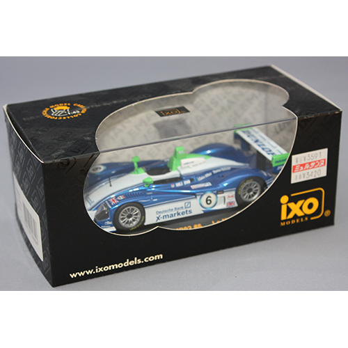 ixo 1/43 Dallara LMP02　#6 Le Mans 2004