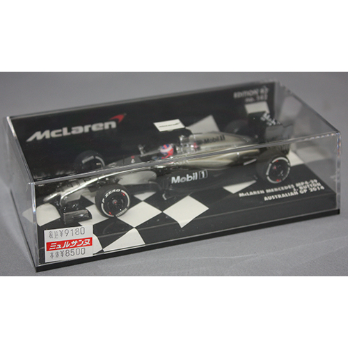 ミニチャンプス 1/43 MacLaren Mercedes MP4-29 J.Button 2014