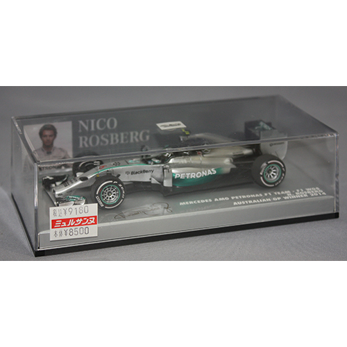 ミニチャンプス 1/43 MERCEDES AMG PETORONAS F1 Team N.Rosberg 2014