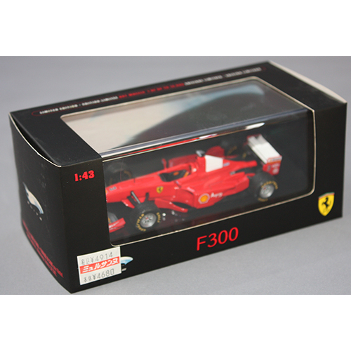 マテル　1/43 フェラーリ　F300 M.シューマッハー　1998年