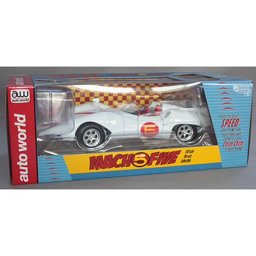 KYOSHO 1/18 スピードレーサー マッハ5　三船&チムチムフィギュア