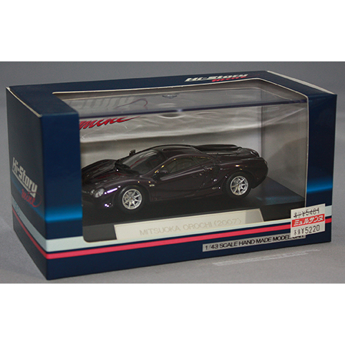 モデラーズ Hi-Story mine 1/43 MITSUOKA OROCHI HS010 Purple