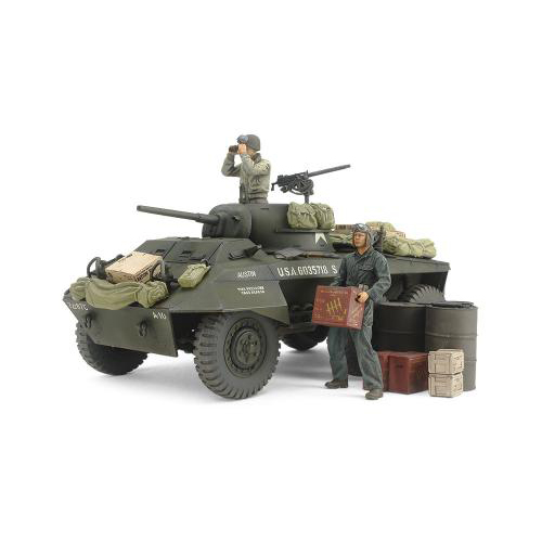 タミヤ 1/35 アメリカ軽装甲車 M8 グレイハウンド 前線偵察セット