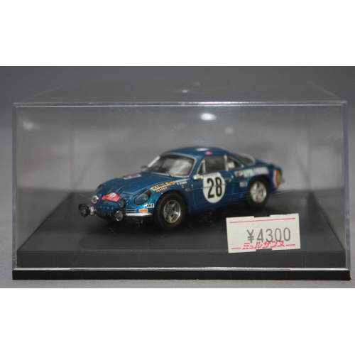 ONYX 1/43 Alpine Renault A110 1600S S-O.Andersson 1st. Monte Carlo 71