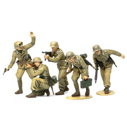 タミヤ 1/35 ドイツ アフリカ軍団 歩兵セット