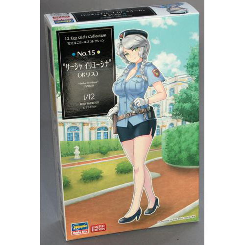ハセガワ 1/12 12たまごガールズ コレクション No.15 “サーシャ・イリユーシナ”(ポリス)