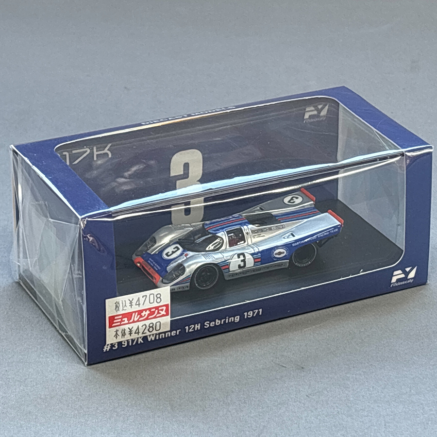 Finclassically 1/64 917K #3 Silver Winner 12h Sebring 1971 Elford Larrousse