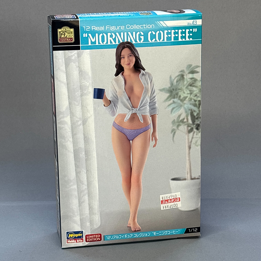 ハセガワ 1/12 12リアルフィギュア コレクションNo.43 “モーニング コーヒー”