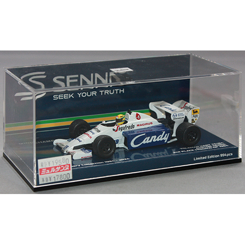 MINICHAMPS 1/43 トールマン ハート TG184 アイルトン・セナ モナコGP 1984 2位入賞