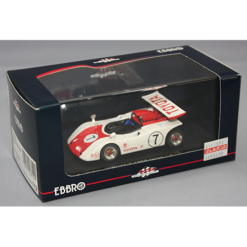 EBBRO 1/43 TOYOTA 7 JAPAN CanAm 1969 No.7 WHITE/RED