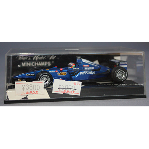 ミニチャンプス 1/43 Prost Peugeot AP02 J.Trulli