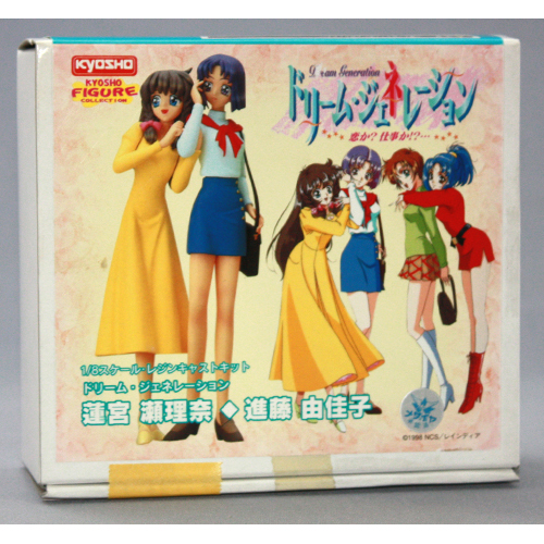 京商 1/8 蓮宮瀬里奈・進藤由佳子(未組み立て・未塗装キット)