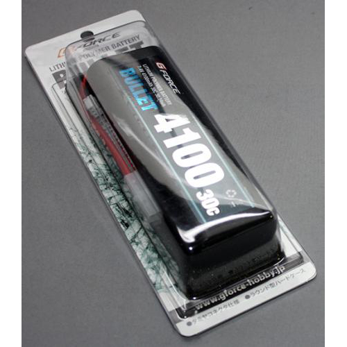 G-FORCE  BULLET LiPo 7.4V 4100mAh GFG008