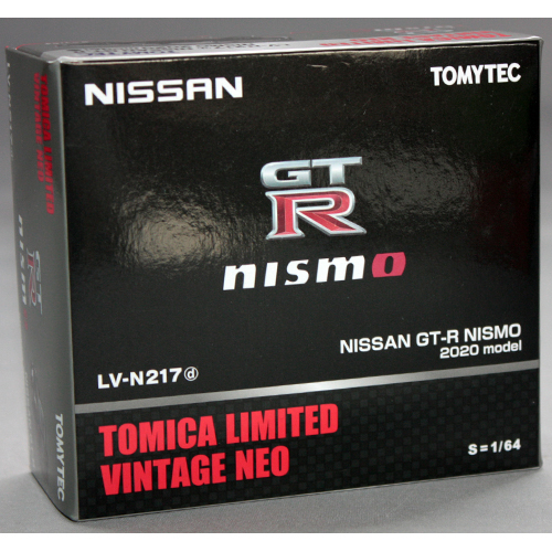 トミーテック TLV-N217d 1/64 NISSAN GT-R NISMO 2020 (黒)