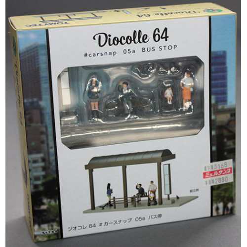 トミーテック ジオコレ64 1/64 #カースナップ05a バス停