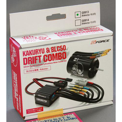 G-FORCE G0913 鶴竜 KAKURYU & BLC50 DRIFT COMBO Kakuryu 10.5T