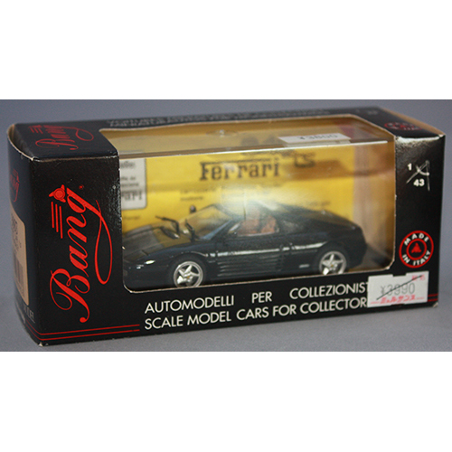 Bang 1/43 フェラーリ　348 STRADALE BLACK