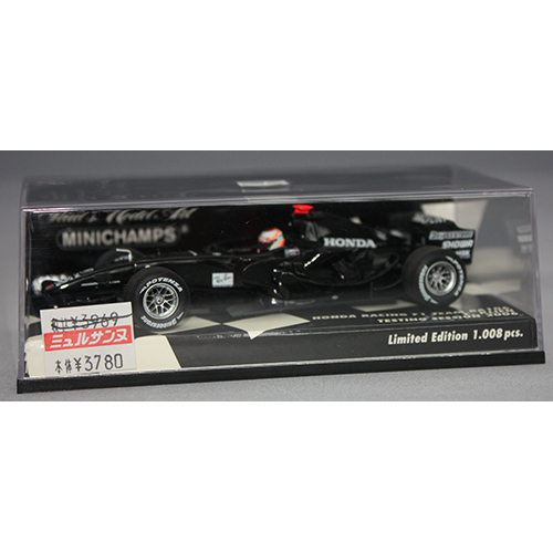 ミニチャンプス 1/43 Honda F1 RA106 Testing session 2006 C.Klien