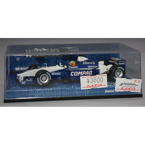 ミニチャンプス 1/43 Williams F1 BMW FW23 R.Schumacher 1GP Wind 2001