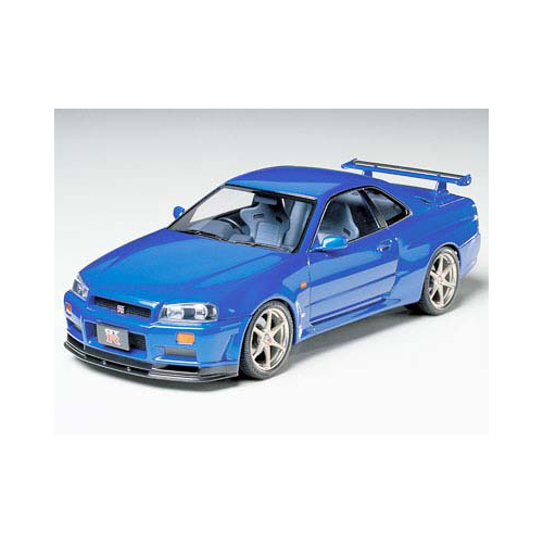 タミヤ 1/24 ニッサン スカイライン GT-R Vスペック (R34)
