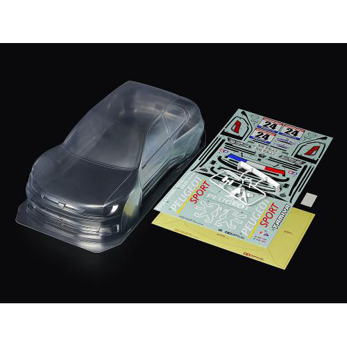 タミヤ SP.1753 1/10RC プジョー 306 マキシ スペアボディセット