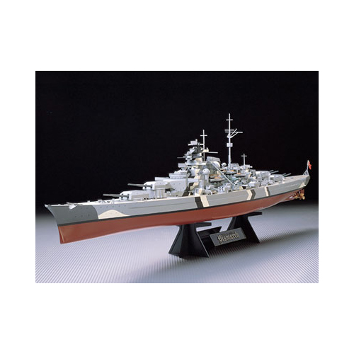 タミヤ 1/350 ドイツ戦艦 ビスマルク