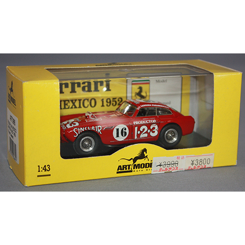 MODEL BEST 1/43 FERRARI 340 MEXICO CARRERA MEX 1952 Villoresi -Cassani