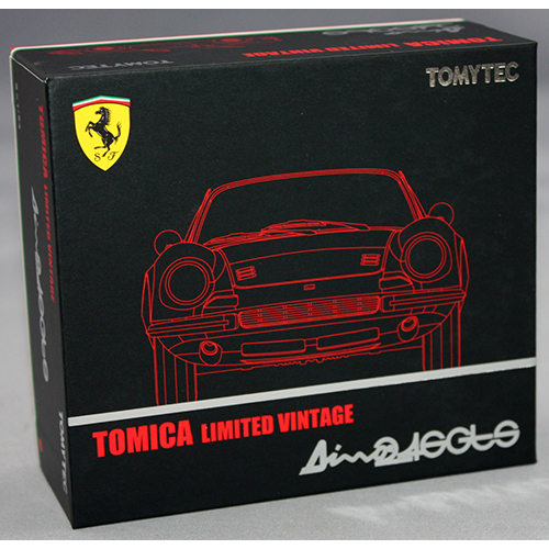 トミーテック 1/64 トミカリミテッドヴィンテージ ディーノ246GTS(赤)