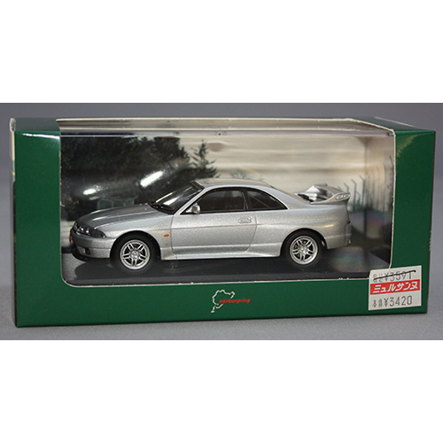 EBBRO 1/43 NISSAN SKYLINE GT-R(BCNR33) Nurburgring Test car　White