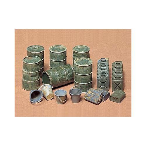 タミヤ 1/35 ジェリカンセット